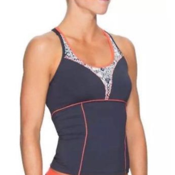 Athleta Other - ATHLETA Razorback Torpedo Tankini Swim Suit